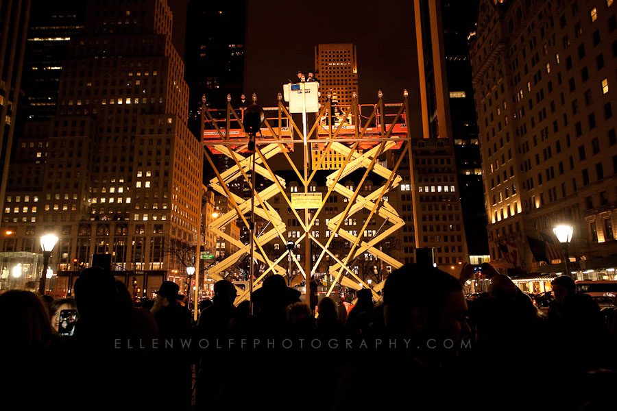 Ellen Wolff PhotographerThe worlds largest Menorah in NYC Ellen Wolff Photographer